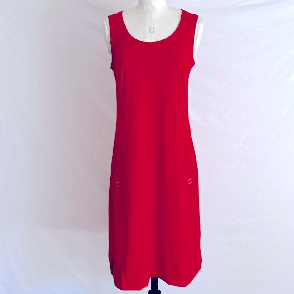 Sleeveless Red Dress from Indies Paris